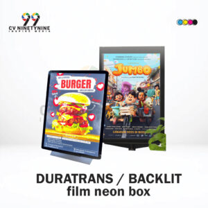 Duratrans / Backlight Film NeonBox M2