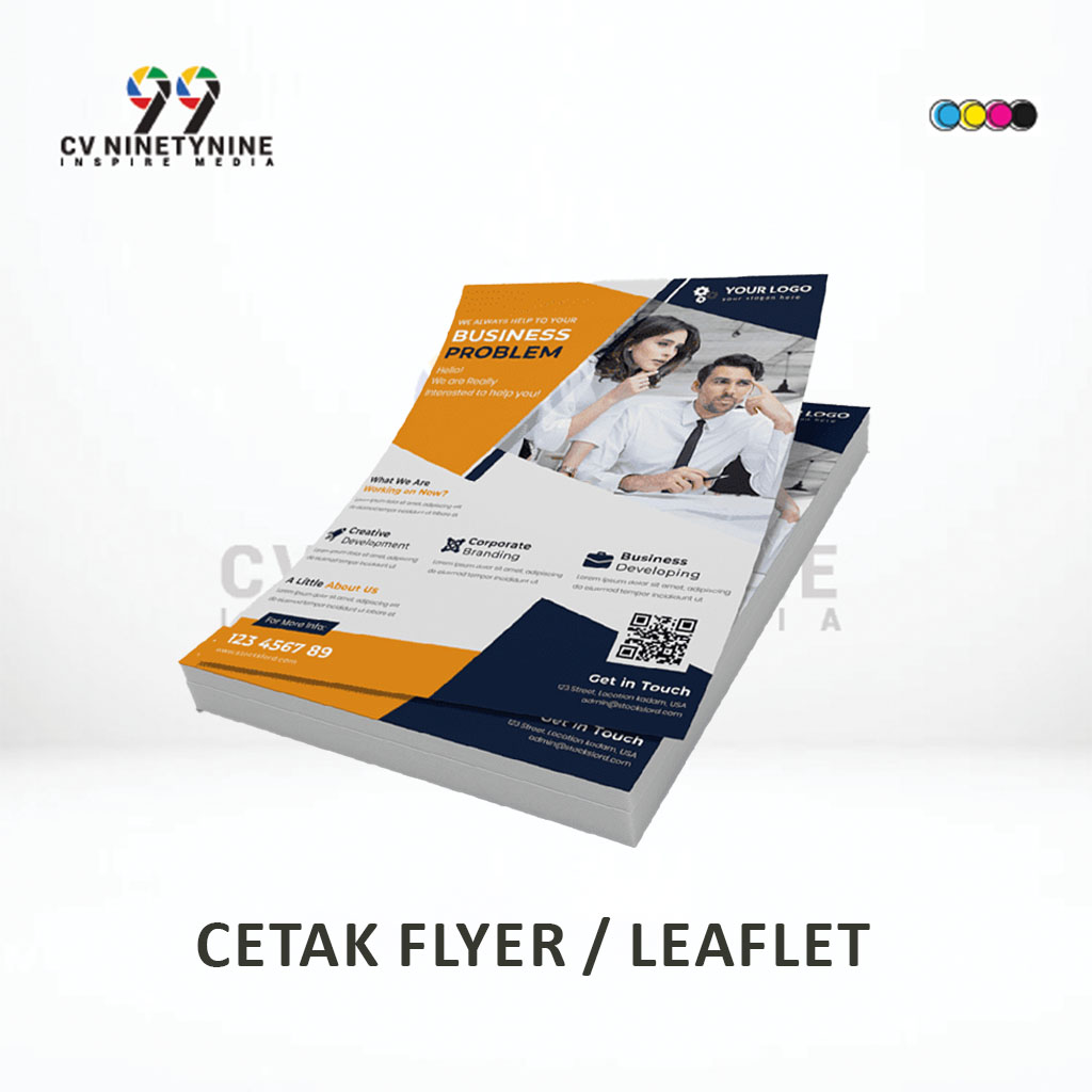 Cetak leaflet A4