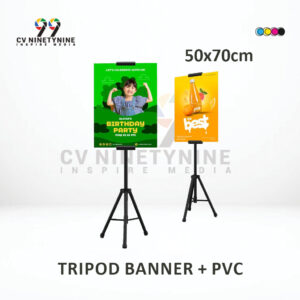 Tripod Banner + PVC