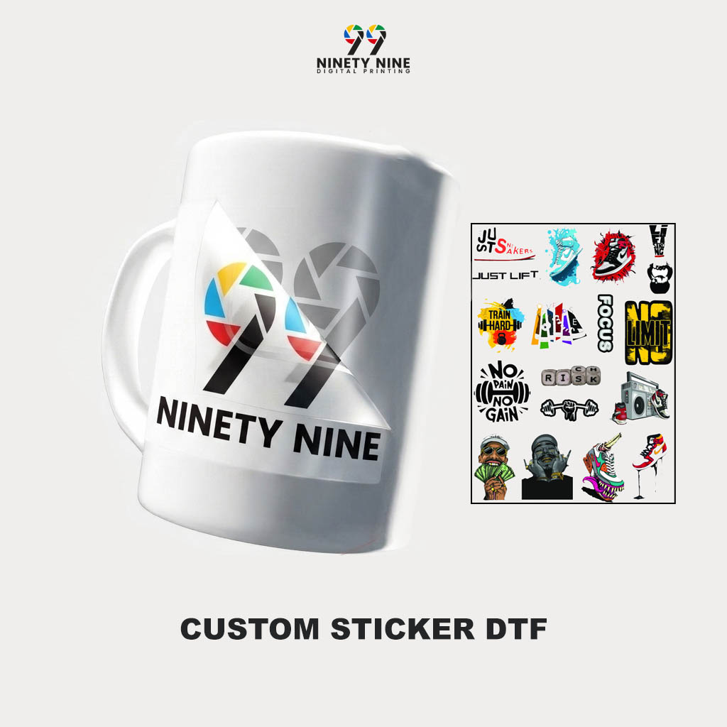 Custom Sticker DTF UV A3