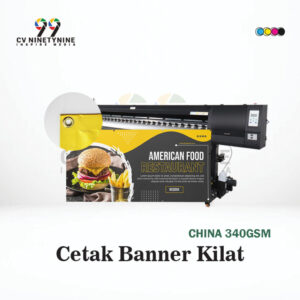 Cetak Banner 340gsm