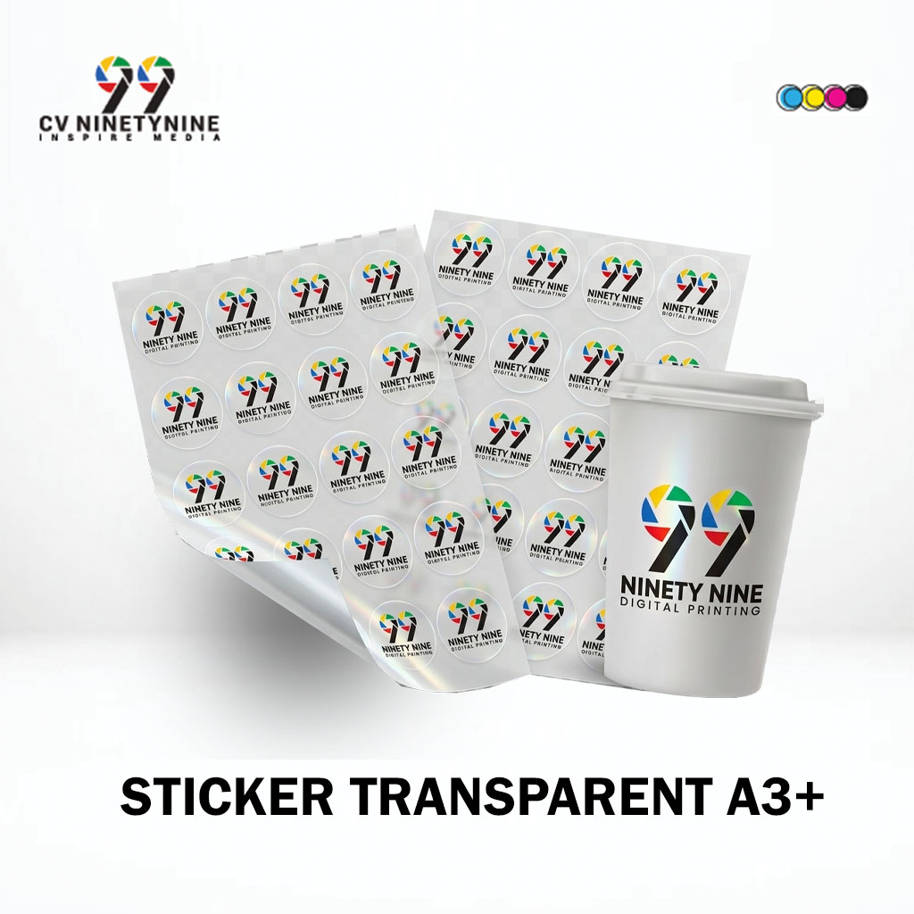Sticker Transparent A3+