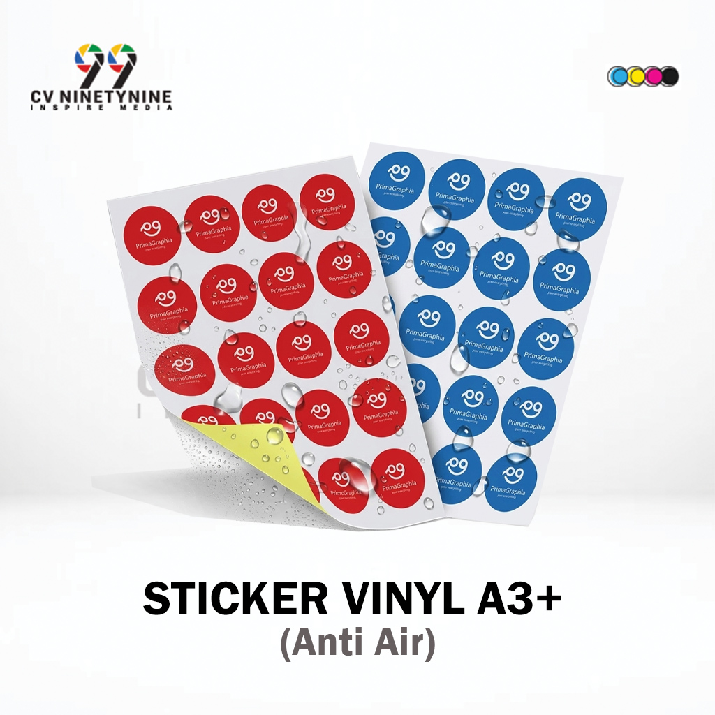 Sticker Vinyl A3+ Anti Air